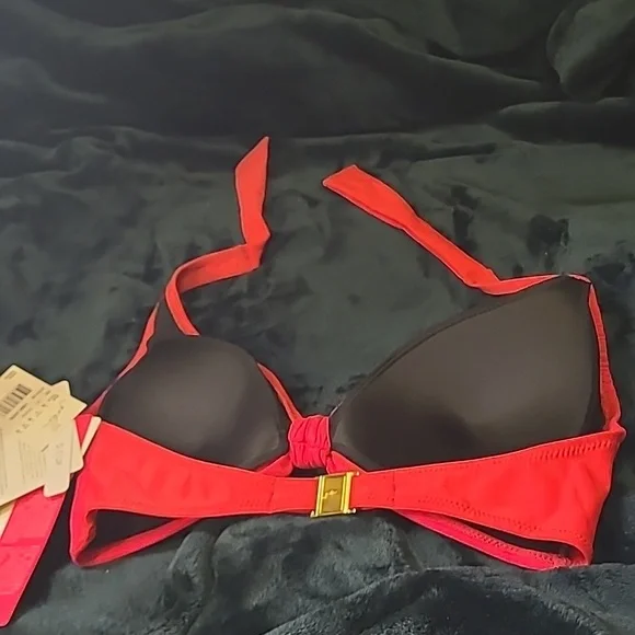 WAS $48 GOTTEX Azalea Halter Swim top with padding - Picture 8 of 12